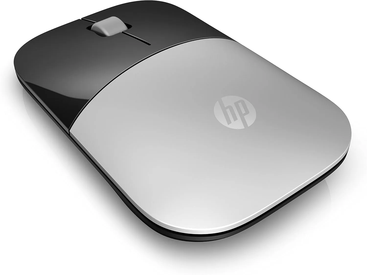 HP Z3700 G2 Wireless Mouse - Natural Silver, Sleek Portable Design fits Comfortably Anywhere, 2.4GHz Wireless Receiver, Blue Optical Sensor, Wins PC, Laptop, Notebook, Mac, Chromebook (66Z09AA#ABL)