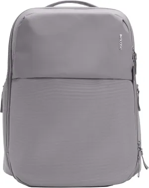 Incase A.R.C. Daypack - Everyday Backpack & Laptop Bag, 24L Main Pocket,16inch Faux Fur Laptop Compartment, Easy Access RFID Organization Pocket, Two Side Zippered Pockets - Grey