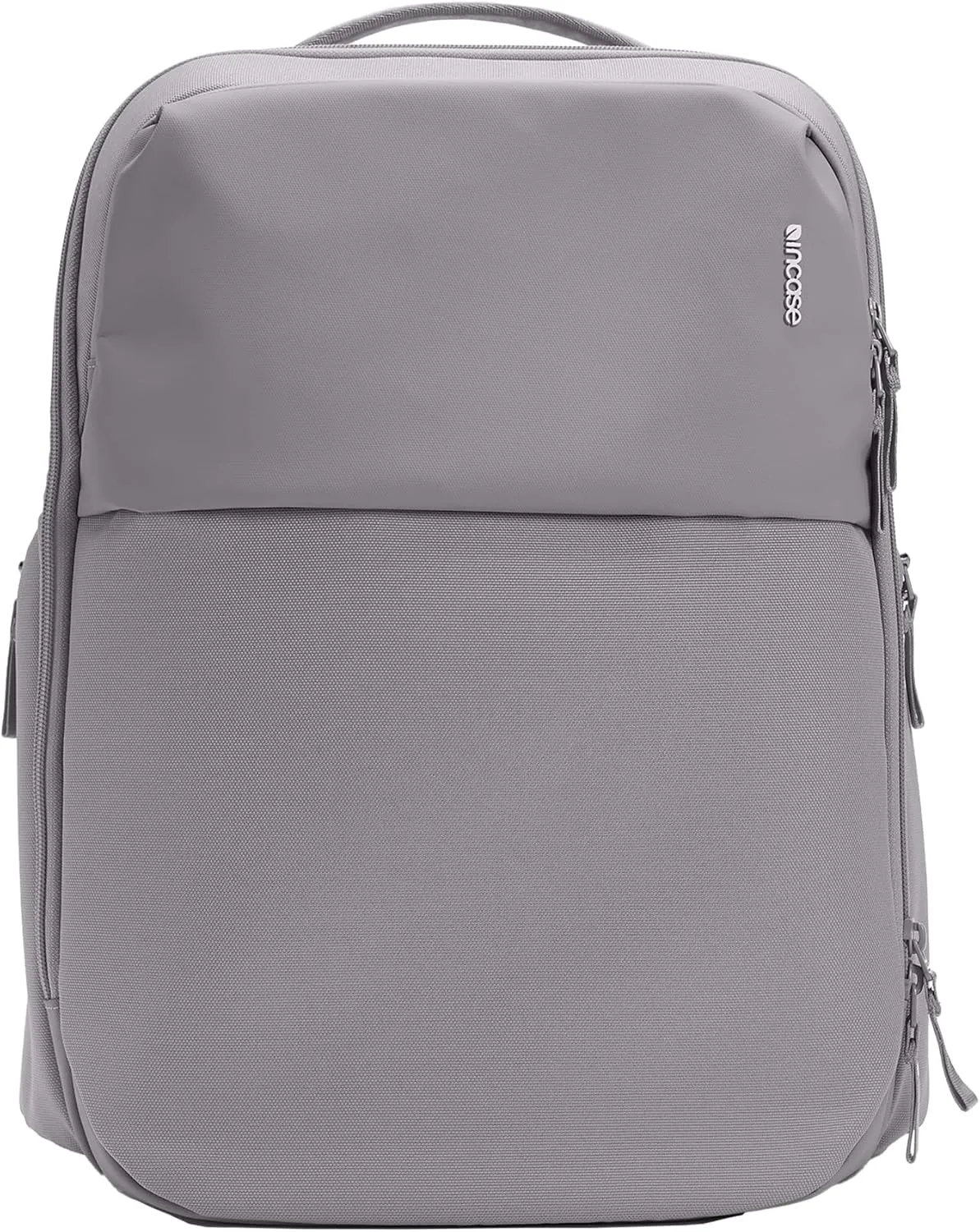 Incase A.R.C. Daypack - Everyday Backpack & Laptop Bag, 24L Main Pocket,16inch Faux Fur Laptop Compartment, Easy Access RFID Organization Pocket, Two Side Zippered Pockets - Grey