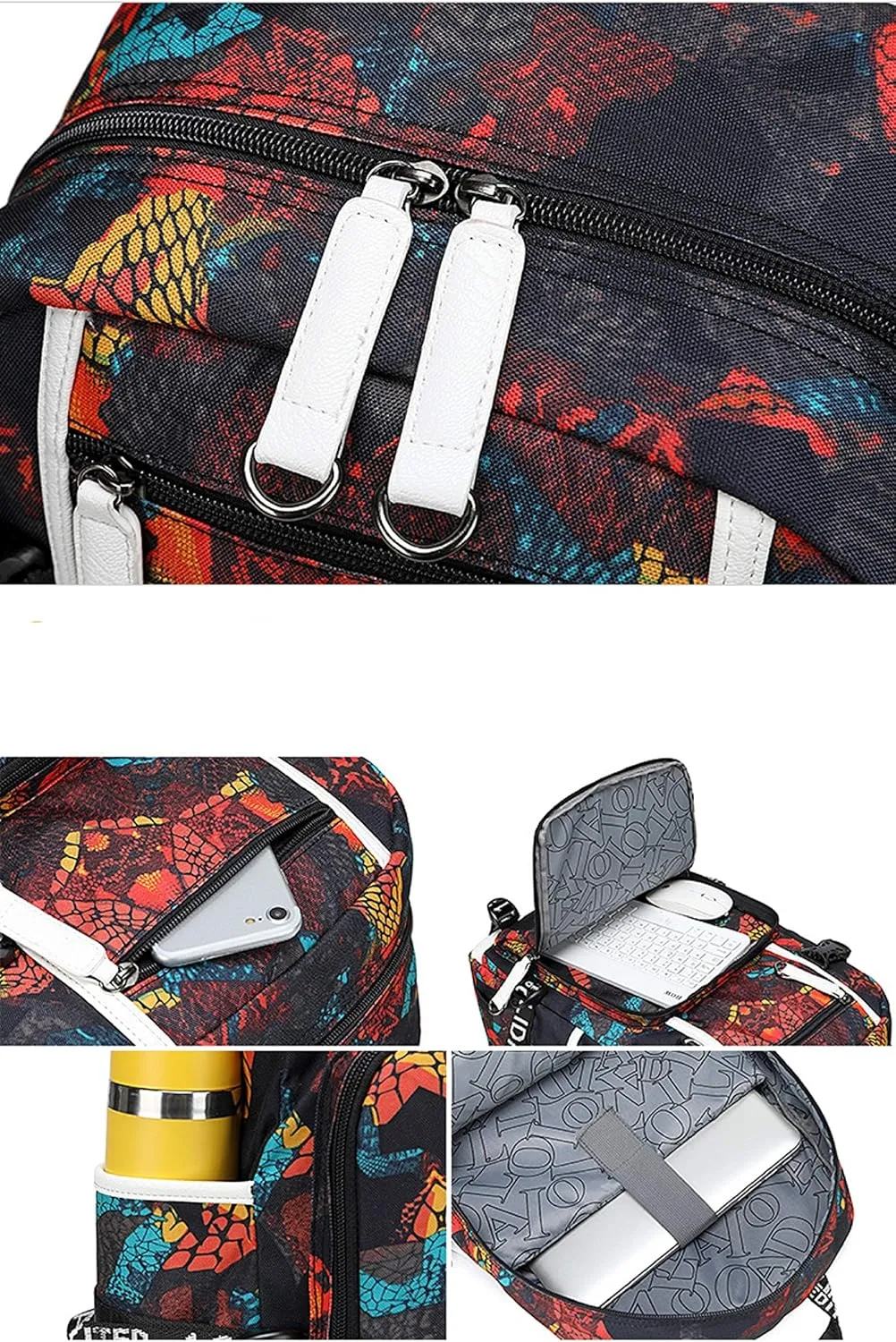 ISaikoy Toilet Bound Hanako kun Backpack Bookbag Daypack School Bag Shoulder Bag Style14