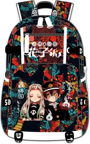 ISaikoy Toilet Bound Hanako kun Backpack Bookbag Daypack School Bag Shoulder Bag Style14