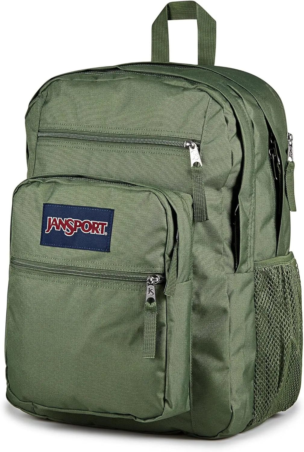 JANSPORT Big Student Large Backpack, 15 inch laptop compartment, Cargo Green, One Size, Backpacks