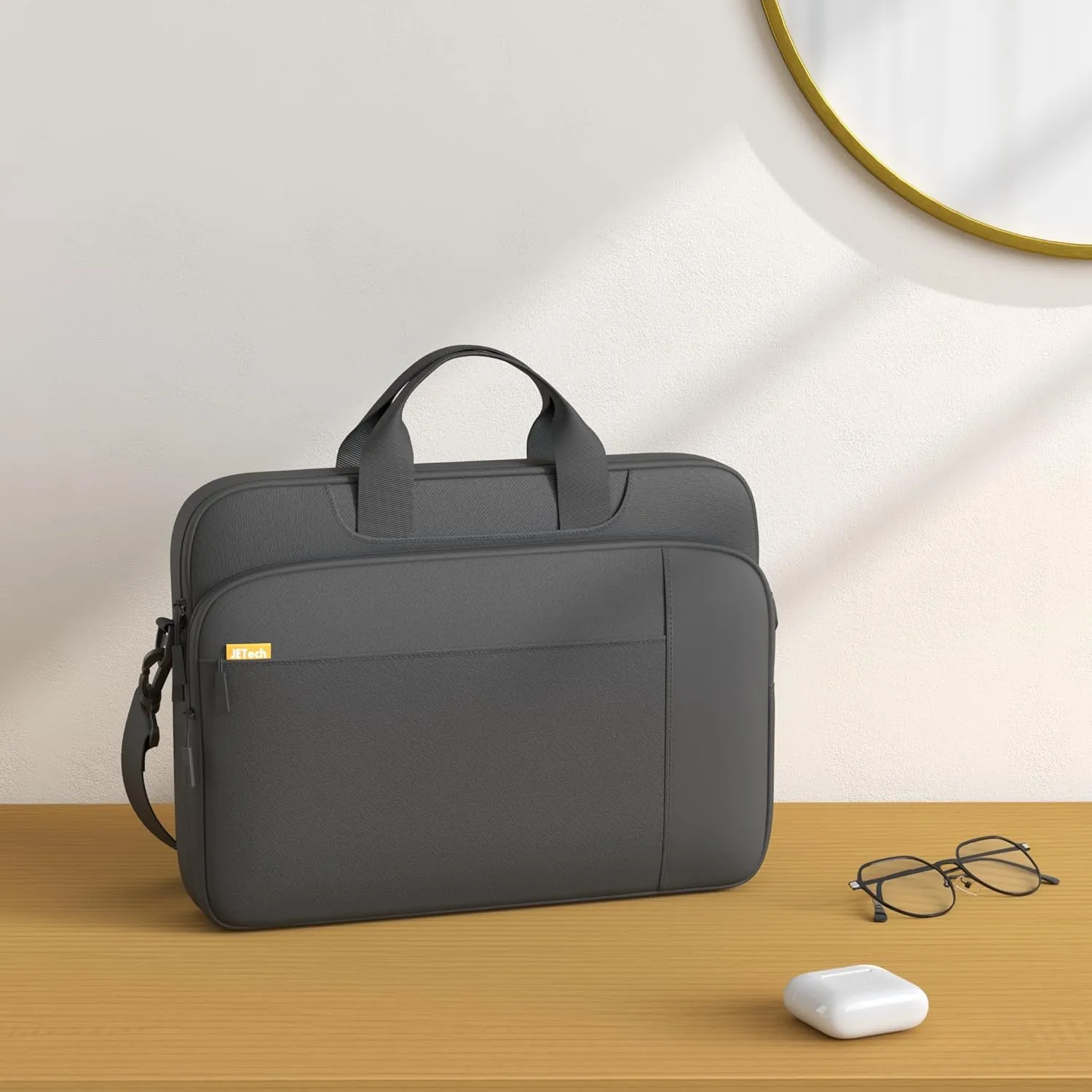 JETech Laptop Bag Case, Waterproof Slim Computer Sleeve Cover Compatible with MacBook Air/Pro, Surface Book and Other laptops
