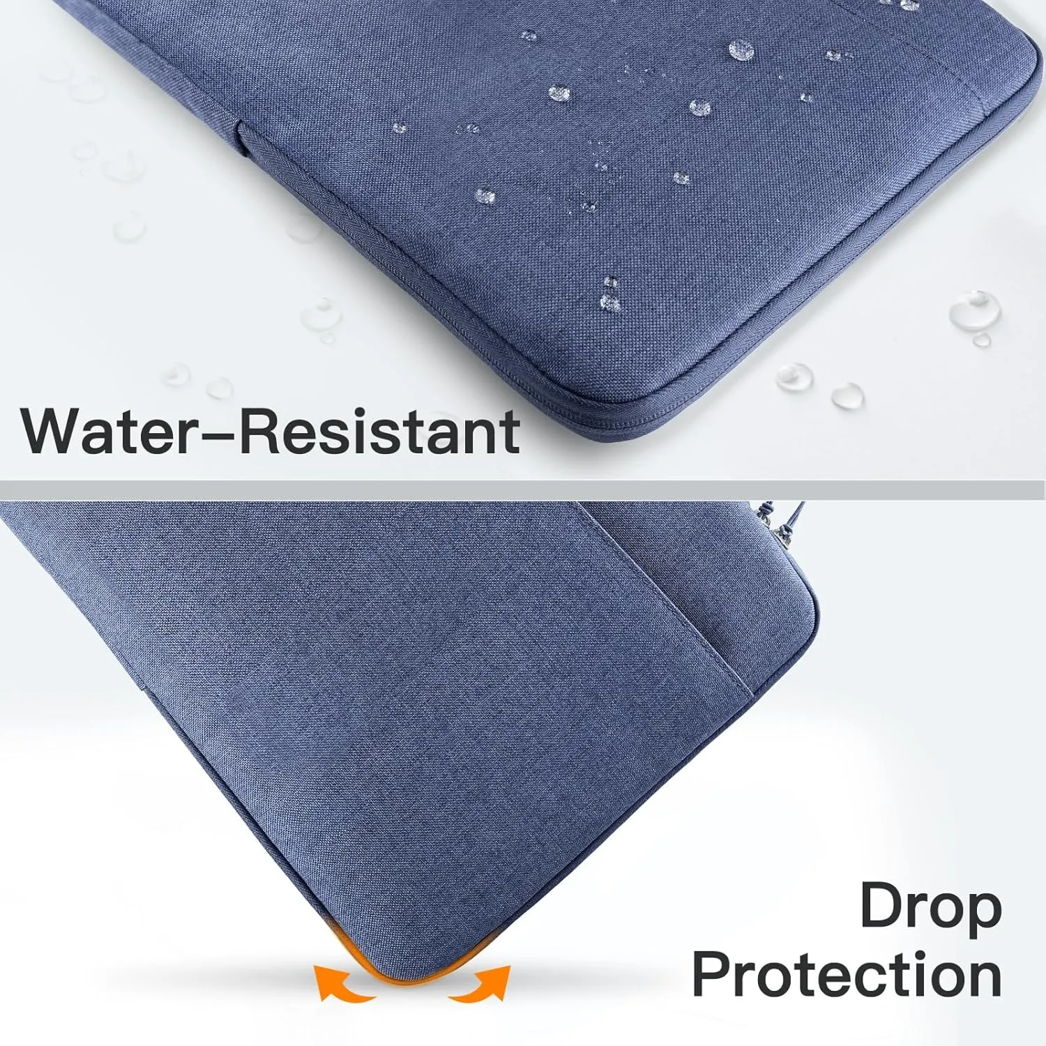 JETech Laptop Sleeve for 13-14Inch MacBook Air/Pro (M4/M3/M2/M1, 2021-2025), Waterproof Bag with Portable Handle and Pocket
