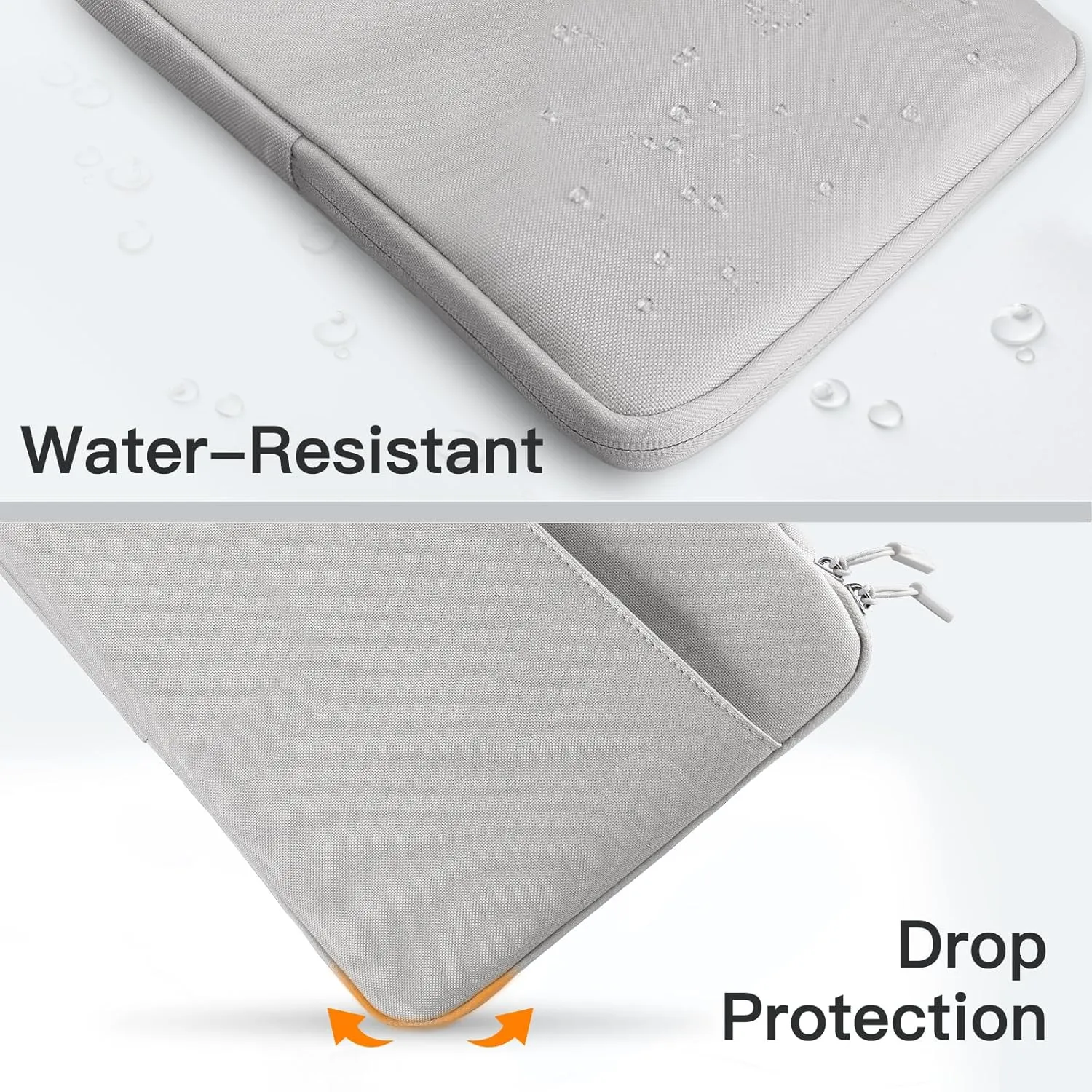 JETech Laptop Sleeve for 13-14Inch MacBook Air/Pro (M4/M3/M2/M1, 2021-2025), Waterproof Bag with Portable Handle and Pocket