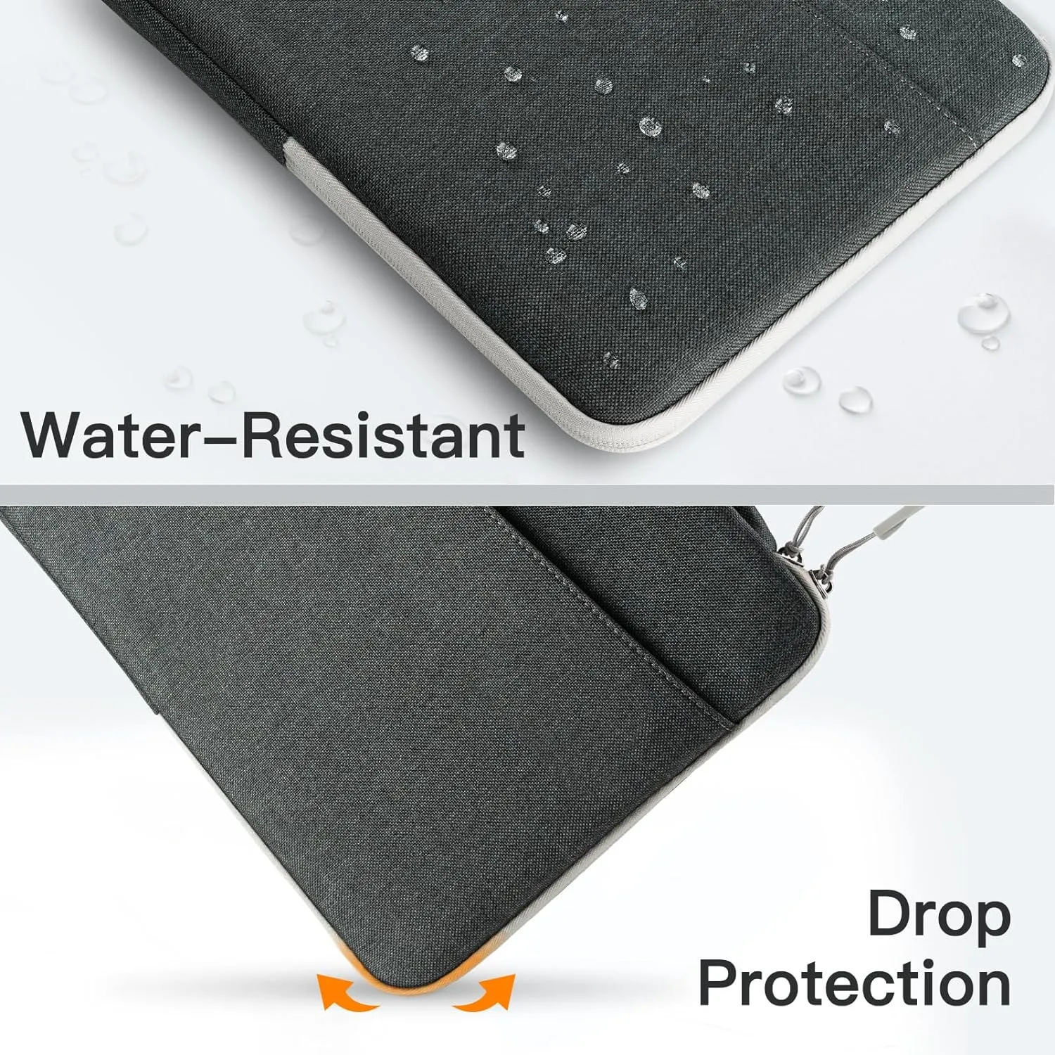 JETech Laptop Sleeve for 13-14Inch MacBook Air/Pro (M4/M3/M2/M1, 2021-2025), Waterproof Bag with Portable Handle and Pocket