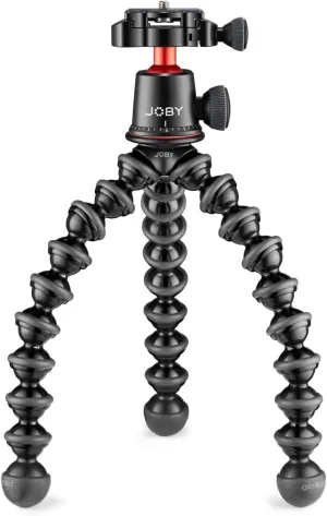 JOBY GorillaPod 3K PRO Aluminum Tripod Stand with Ball Head, Black