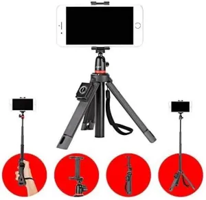 JOBY JB01550-BWW TelePod Mobile Tripod for Smartphone and Camera - Bluetooth Remote, Monopod, Selfie Stick, Vlogging, iPhone, Mirrorless, 360, Action Camera, Lights