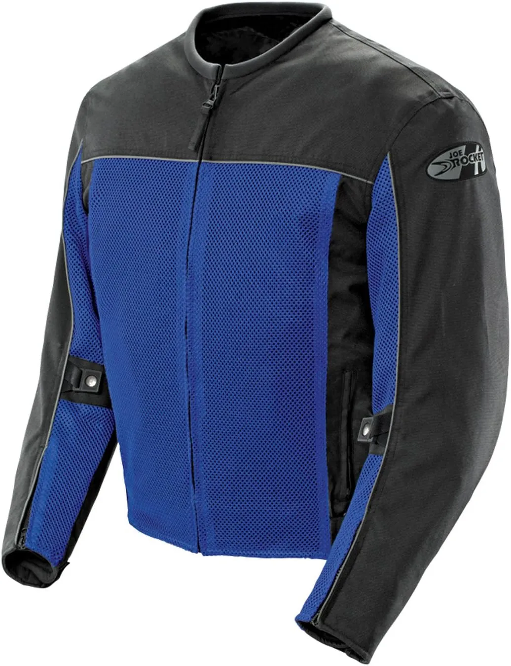 Joe Rocket Men's Velocity Mesh Motorcycle Jacket (Blue, Small)
