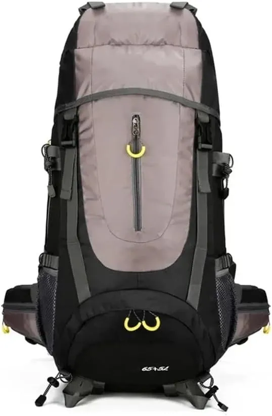 JSEIAJB 65L Outdoor Waterproof and Wear-resistant Camping Climbing Bag Hiking Mountaineering Backpacks Sport Bag