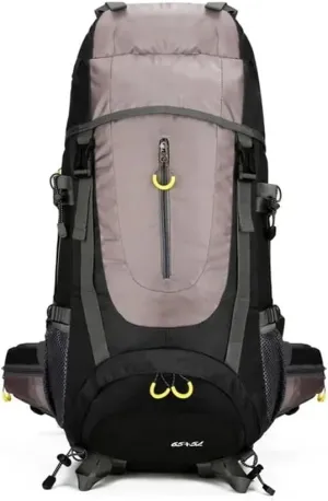 JSEIAJB 65L Outdoor Waterproof and Wear-resistant Camping Climbing Bag Hiking Mountaineering Backpacks Sport Bag