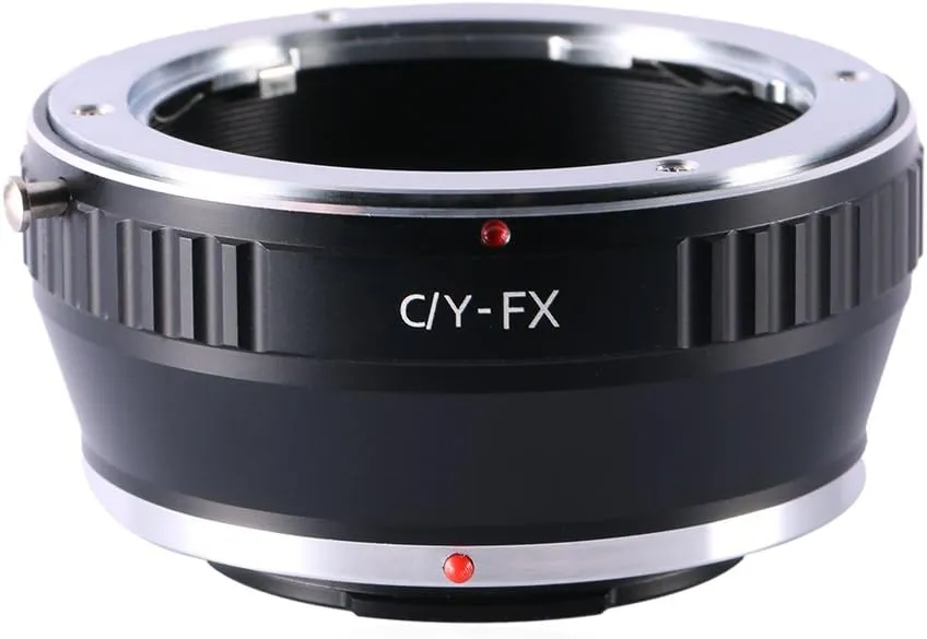 K&F Concept Lens Mount Adapter Compatible with Contax/Yashica (Also Know as c/y) Lens to Fujifilm X-Pro1 Mirrorless Camera