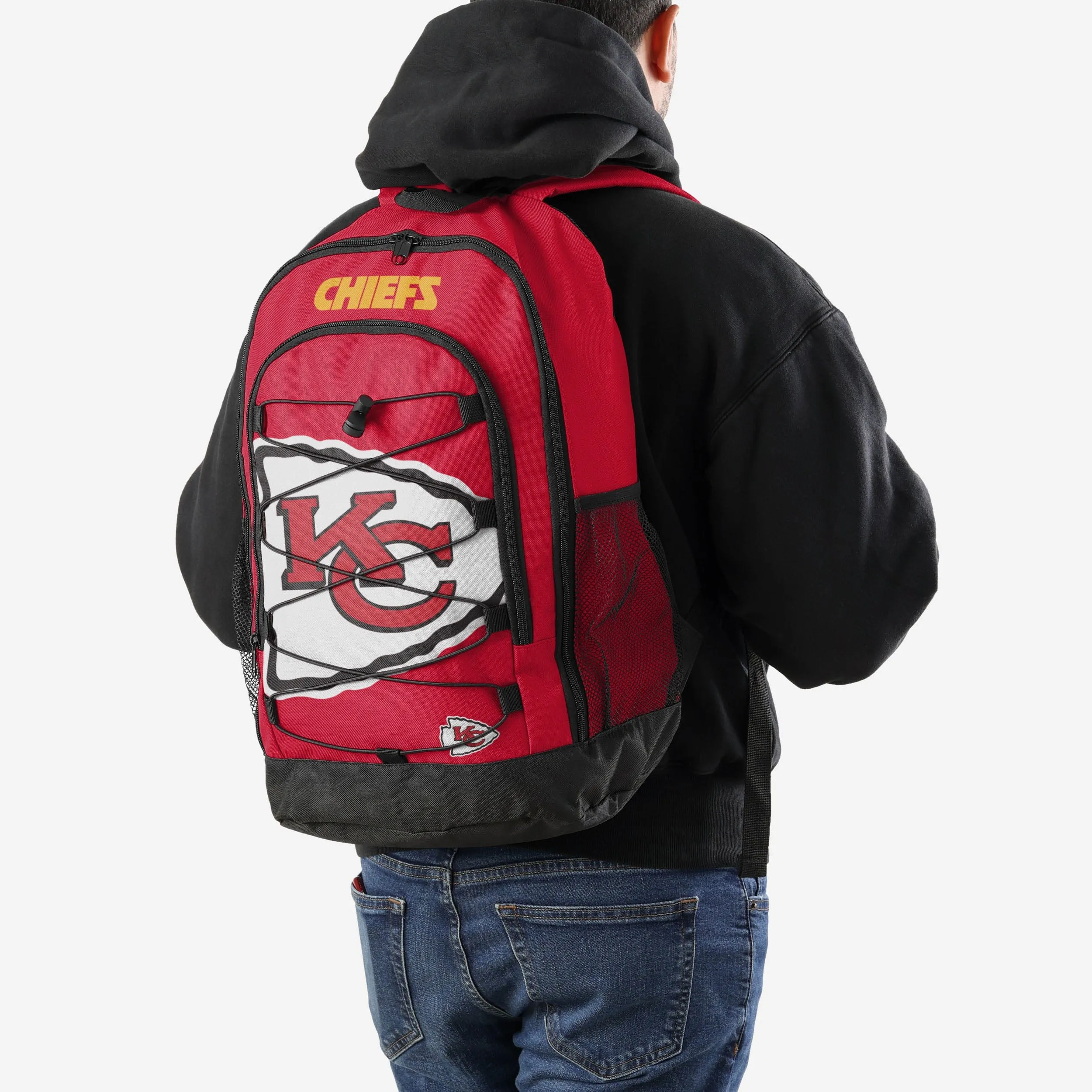 Kansas City Chiefs Big Logo Bungee Backpack