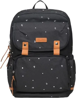 KAUKKO Laptop Backpack for Unisex Casual Daypack Fits 15.6" Laptop (09-BLACK)