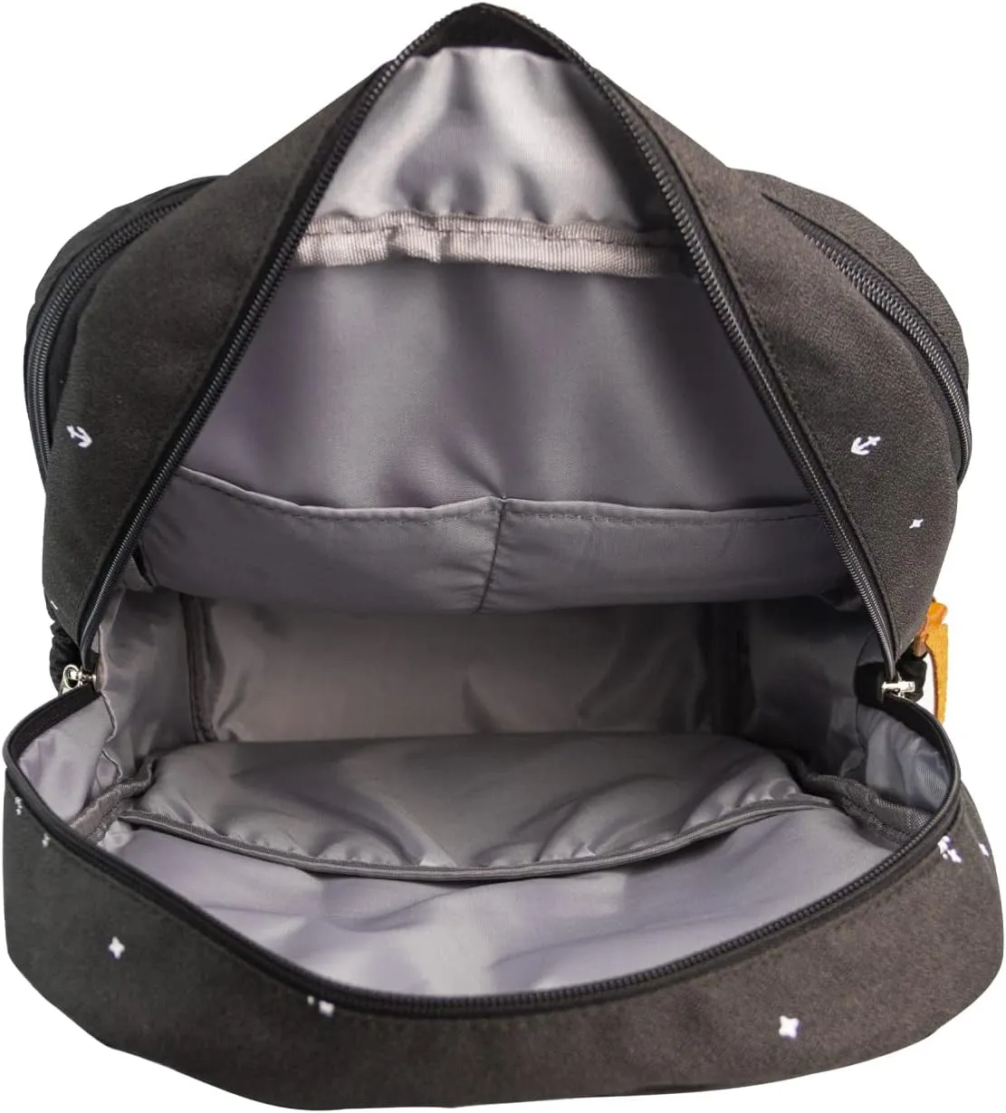 KAUKKO Laptop Backpack for Unisex Casual Daypack Fits 15.6" Laptop (09-BLACK)