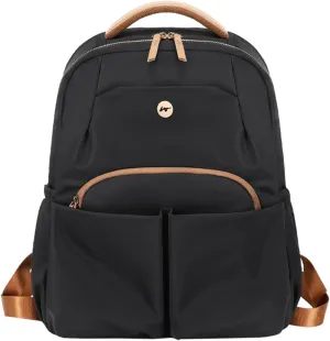 KEBEIXUAN Work Backpack Woman Teacher Backpack Computer Laptop Backpack Women College Waterproof with Laptop Compartment (Black)