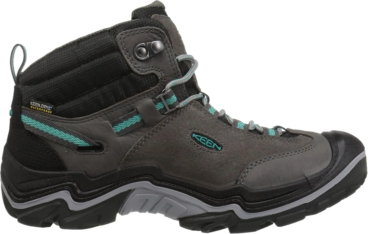KEEN Women's Laurel Mid Height Leather Waterproof Trail Runner
