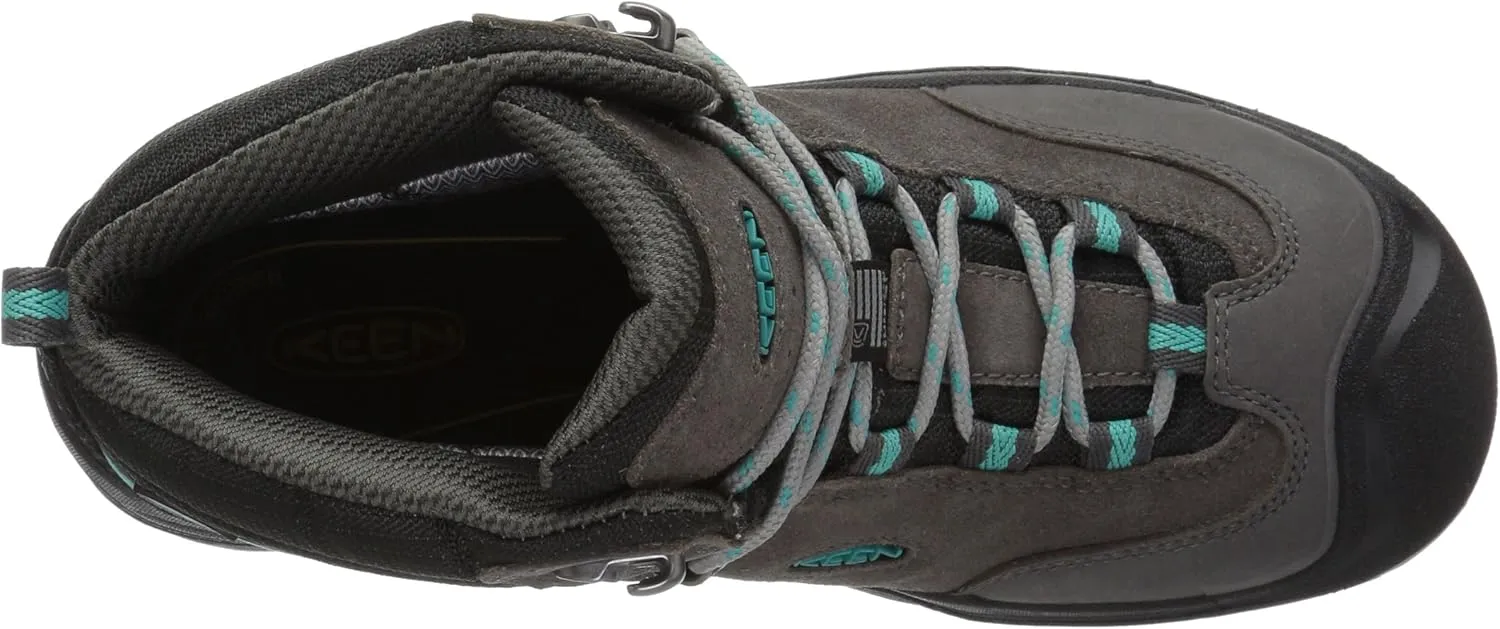 KEEN Women's Laurel Mid Height Leather Waterproof Trail Runner