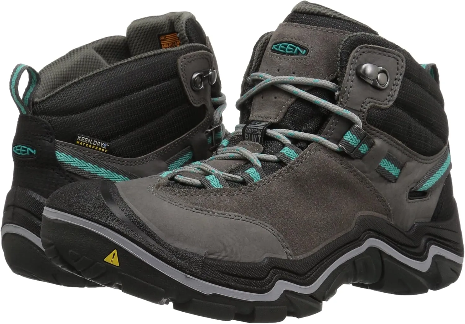 KEEN Women's Laurel Mid Height Leather Waterproof Trail Runner
