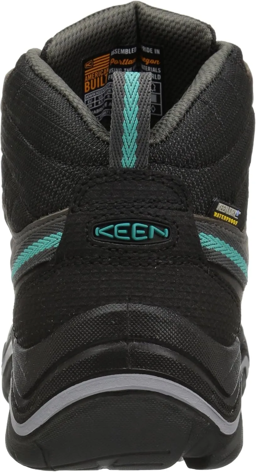 KEEN Women's Laurel Mid Height Leather Waterproof Trail Runner