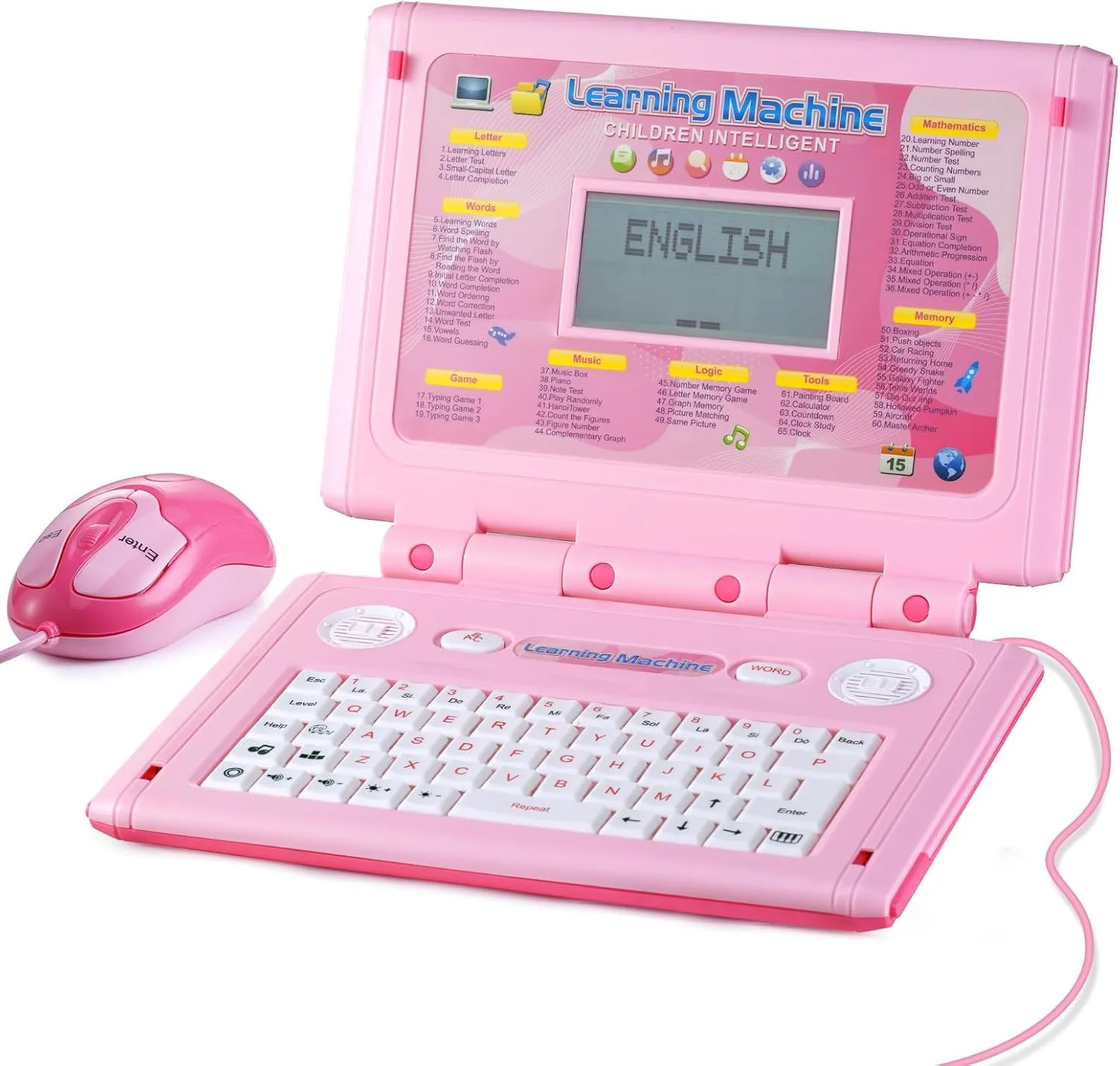 Kids Educational Laptop with 65 Learning Modes for Ages 5 