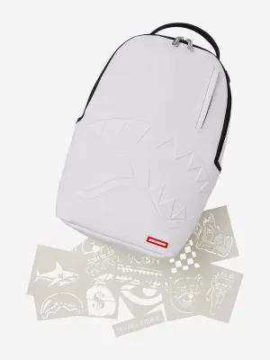 Kids Spray Paint Your Own Backpack in White (46cm)