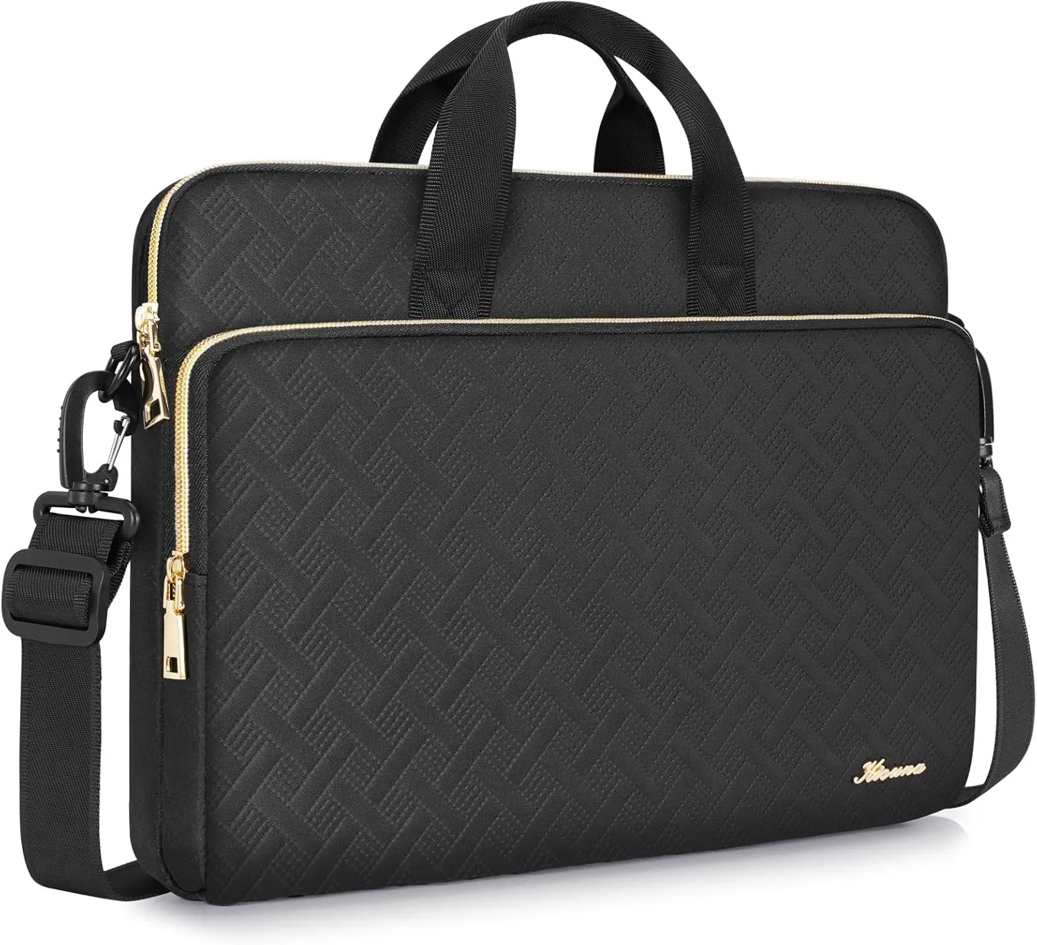 KIZUNA Laptop Sleeve Case 14 Inch Computer Shoulder Bag for 15" MacBook air M3 2024/Lenovo Flex 14/IdeaPad Flex 5/15.4 MacBook Pro/HP EliteBook 840 G5/Dell Latitude/14 Lenovo IdeaPad 3i Gen 6