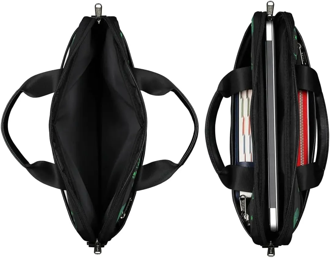 Laptop Bag for Women Men, 15.6 inch Messenger Shoulder Bags, Water Resistant Computer Bag Sleeve