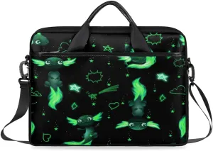 Laptop Bag for Women Men, 15.6 inch Messenger Shoulder Bags, Water Resistant Computer Bag Sleeve