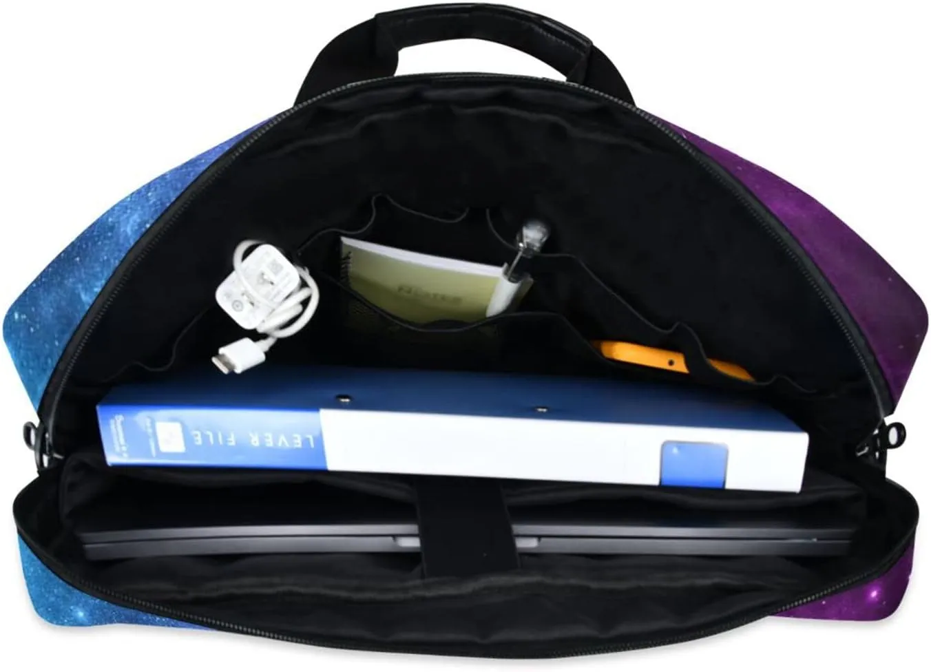 Laptop Case 15.6 inch, Galaxy Laptop Bag, Waterproof Computer Case for Women & Men