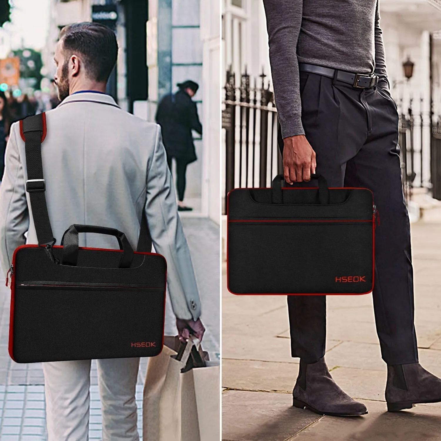Laptop Shoulder Bag 13 13.3 14 Inch Case Compatible with MacBook Pro 14 2025-2021 M4/M3/M2/M1, Mac Air/pro 13-13.3 Inch and Most Popular 13-14 Notebooks,Spill-Resistant Briefcase,D03B01