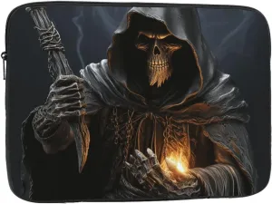 Laptop Sleeve Case 13 inch Shockproof Protective Notebook Case Grim-Reaper Laptop Bag Traveling Computer Cover