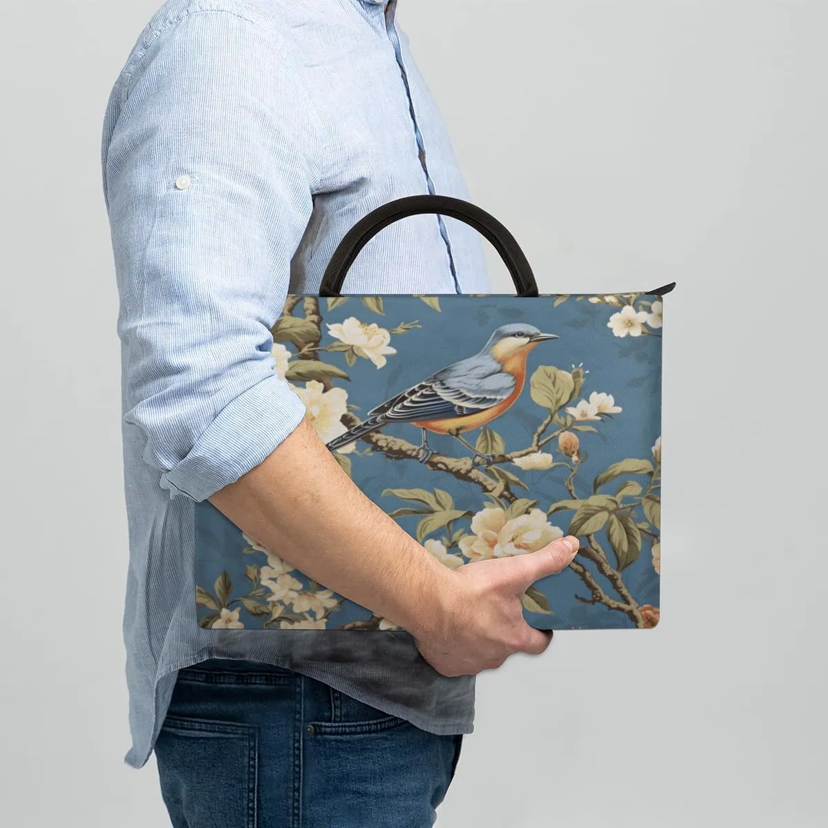 Laptop Sleeve Case for Women Men Laptop Bag Durable Travel Computer Carrying Bag with Handle Accessories Bags