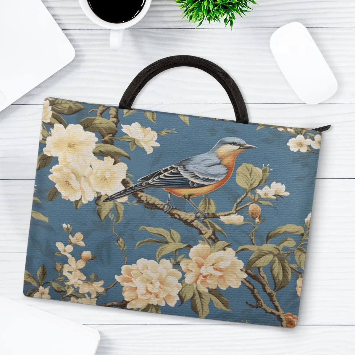 Laptop Sleeve Case for Women Men Laptop Bag Durable Travel Computer Carrying Bag with Handle Accessories Bags