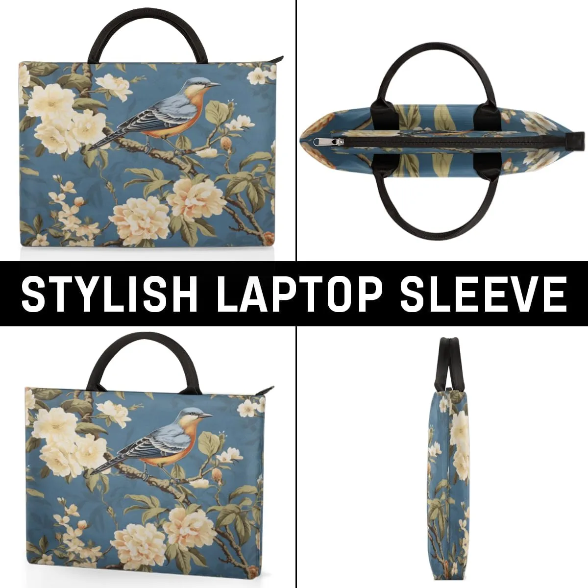 Laptop Sleeve Case for Women Men Laptop Bag Durable Travel Computer Carrying Bag with Handle Accessories Bags