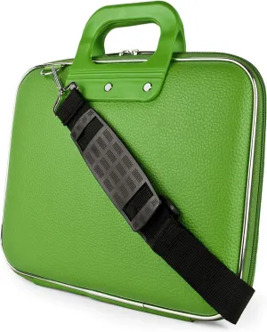 Leather Laptop Shoulder Bag Case Compatible with Dell XPS 15, for Inspiron 16, Precision, G3/G5/G7, Latitude 15.6 inch
