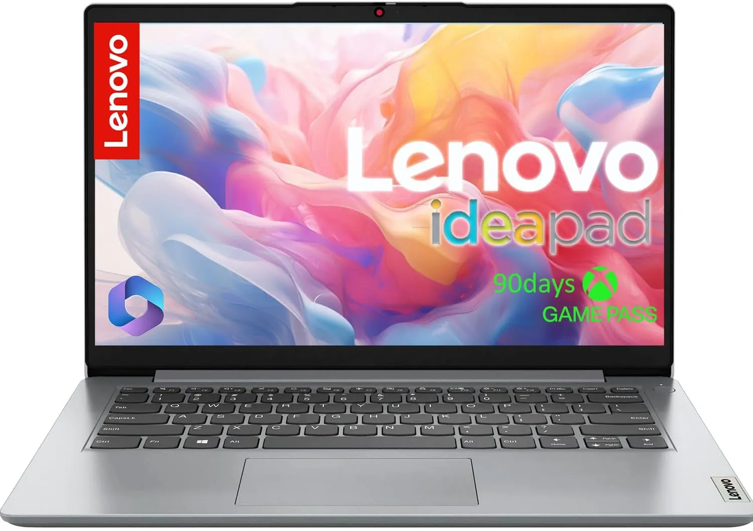 Lenovo IdeaPad 14” Laptop • 20GB RAM • 1.6TB Total Storage (639GB Combined Onboard 1TB Cloud) • Intel Celeron • Intel UHD Graphics • 11HR Battery • WiFi-6 • 1-Yr Microsoft 365 • W/O Mouse • Windows 11