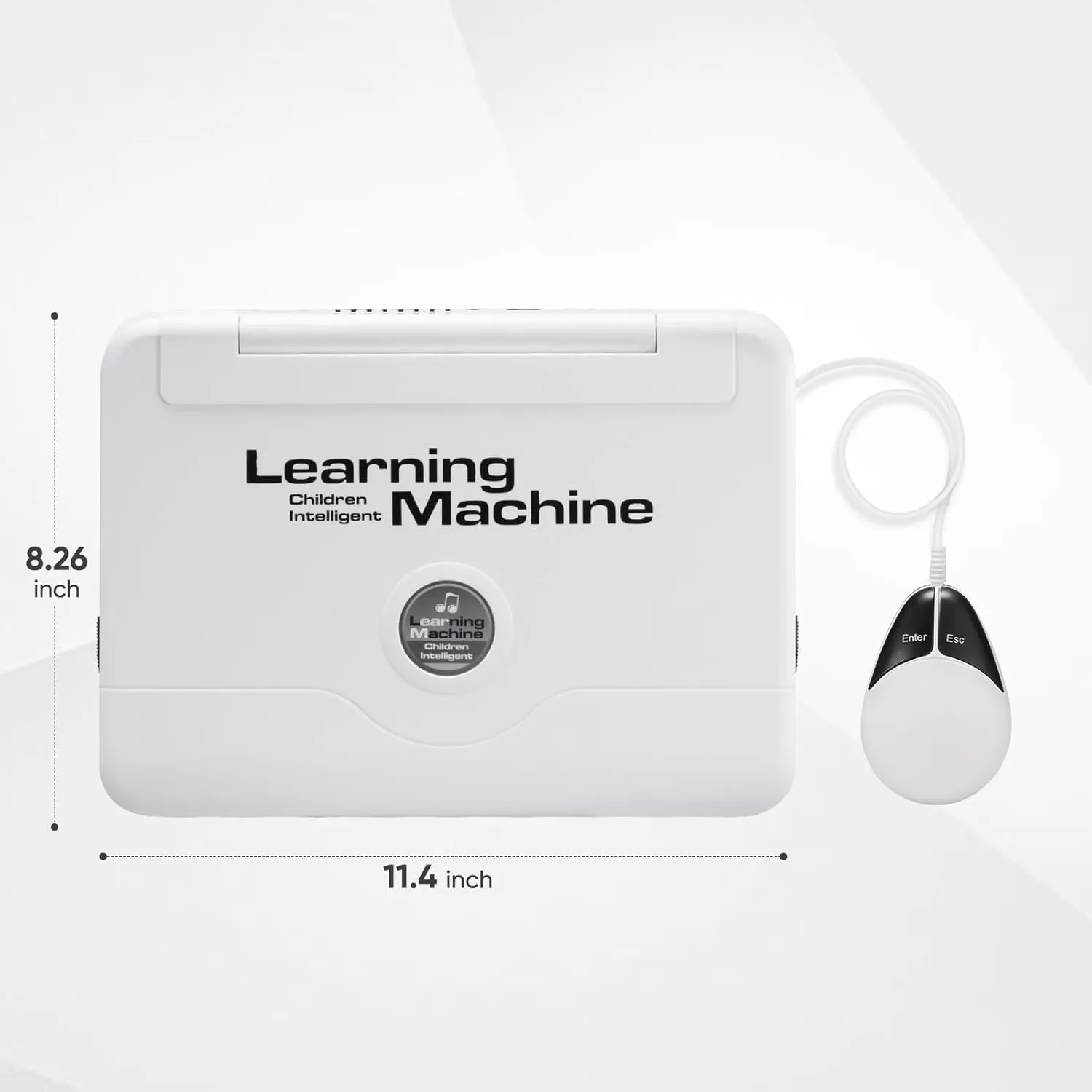 LESHITIAN Kids Laptop - 80 Learning Modes to Learn Alphabet, Words, Mathematics, Play Games and Music - Toy for Children Ages 5 