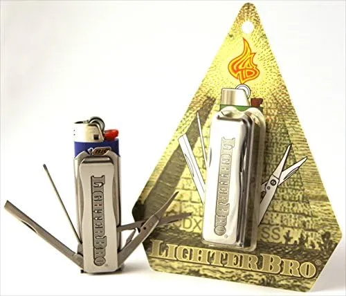 LighterBro Stainless Steel Lighter Sleeve