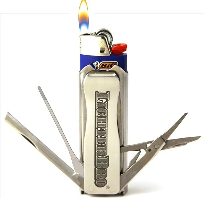 LighterBro Stainless Steel Lighter Sleeve