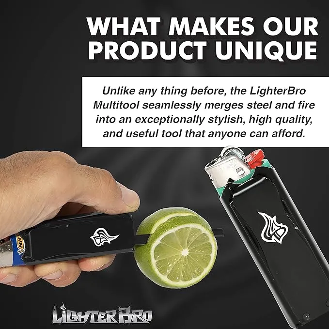 LighterBro Stainless Steel Lighter Sleeve