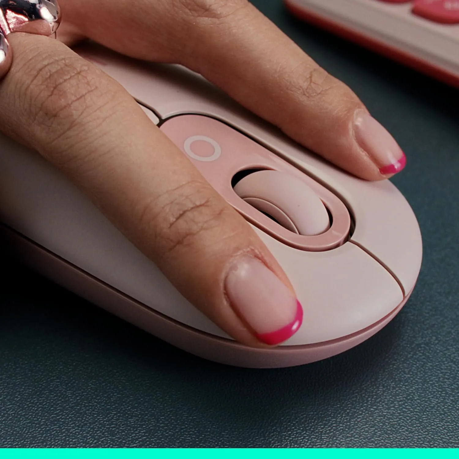 Logitech POP Mouse, Compact and Portable Wireless Bluetooth Mouse with Programmable Buttons and Quiet Clicks, Easy-Switch Between up to 3 Devices, Laptop, Tablet, PC - Off-White