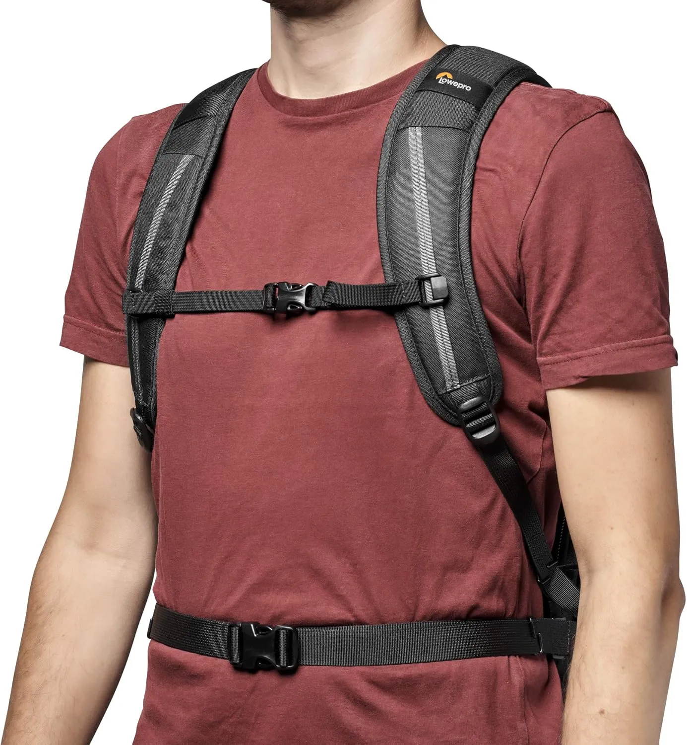 Lowepro Flipside BP 400 AW III Mirrorless and DSLR Camera Backpack - Dark Grey - with Rear Access - with Side Access - with Adjustable Dividers - for Mirrorless Like Sony α7 - LP37353-PWW