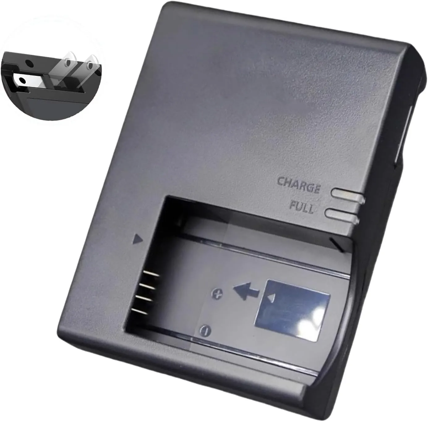 LP-E17 LC-E17 Quick Wall Battery Charger for Canon Compatible with Canon EOS Rebel T8i, T7i, T6i, T6s, SL3, SL2, 77D, M3, M5, M6, 800D, 760D, 750D, 200D DSLR Digital Cameras
