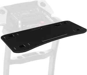 LUCKUP Treadmill Desk Attachment-39 Wide Universal Walking Laptop Desk Holder with Cup Tablet Phone Holder & Laptop Stand, Ergonomic Platform Workstation for Treadmill, Black