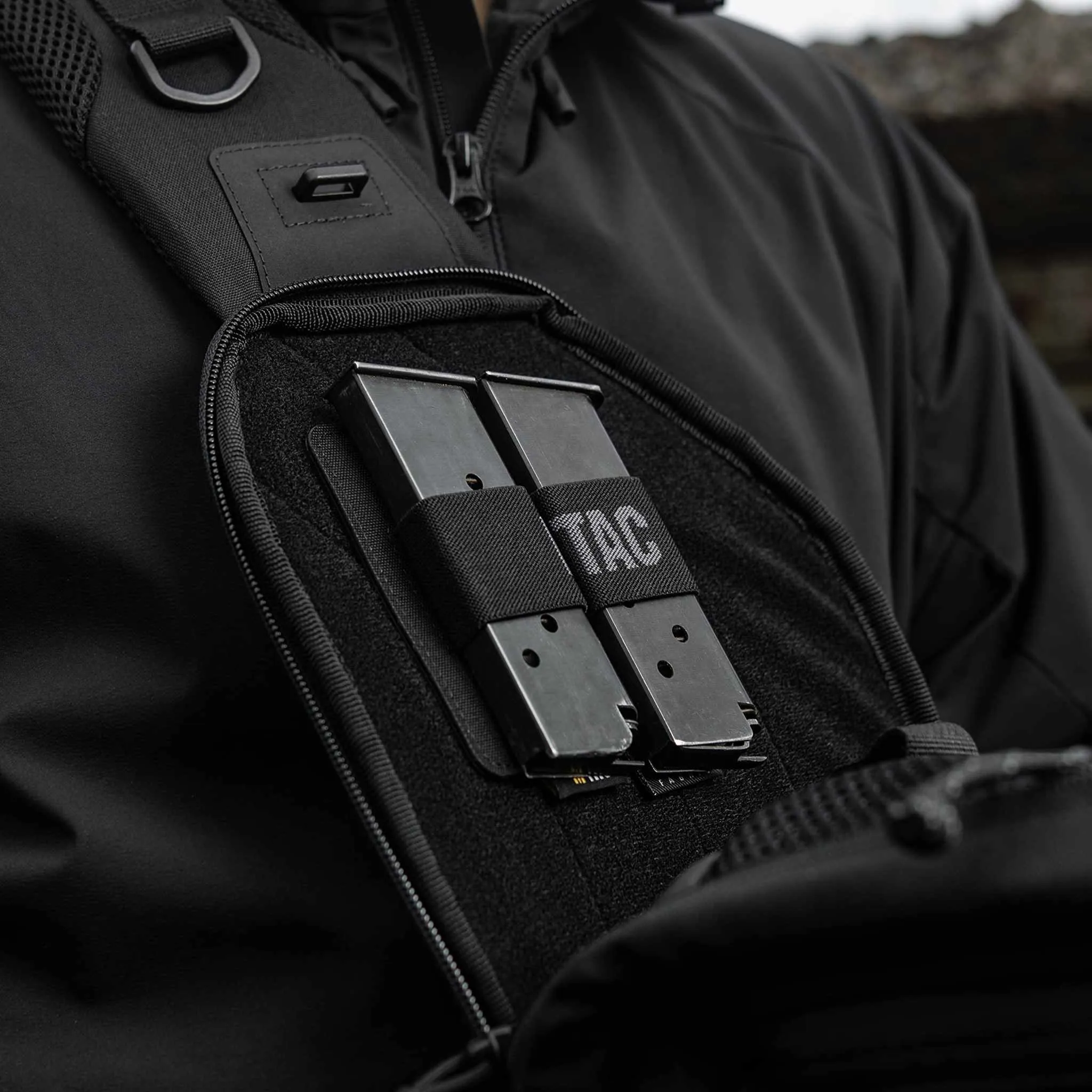 M-Tac Double Mag Pouch Hook Backed Magazine