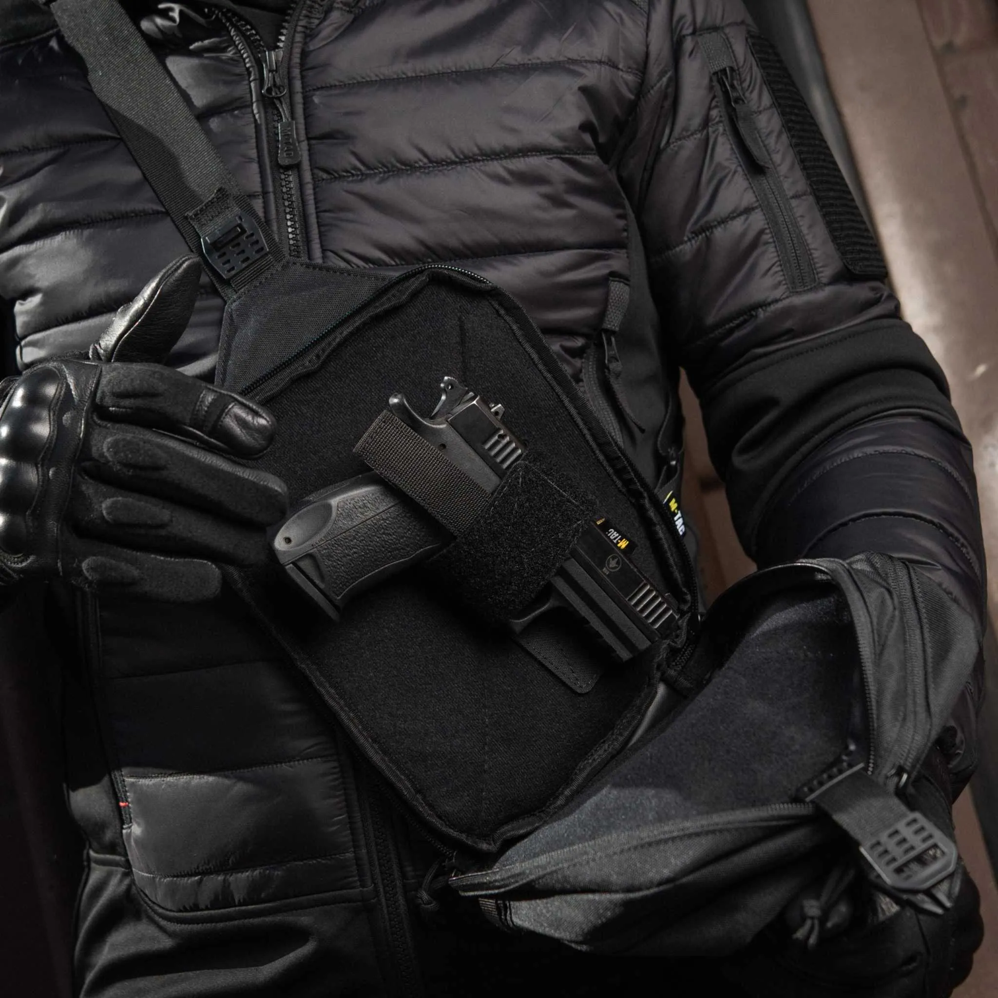 M-Tac Modular Universal Holster with lock Light