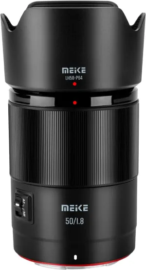 Meike 50mm F1.8 Full Frame AF STM Stepping Motor Lens Standard Aperture Auto Focus Fixed Prime Portrait Lenses for Nikon Z Mount Mirrorless Cameras Z5, Z6, Z7, Z6II, Z7II, Z9, Z30, Z50, Z fc