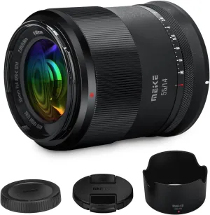 Meike 55mm F1.4 APS-C Auto Focus Prime Lens for Nikon Z Mount Mirrorless Cameras: Z50 Z30 Zfc and Z5 Z6 Z7 Z6II Z7II Under APS-C Mode