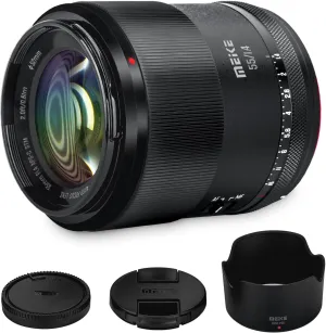 Meike 55mm F1.4 APS-C Auto Focus Prime Lens for Sony E Mount Mirrorless Cameras:A6400 A5000 A5100 A6000 A6100 A6300 A6500 A6600 A6700 ZV-E10,etc